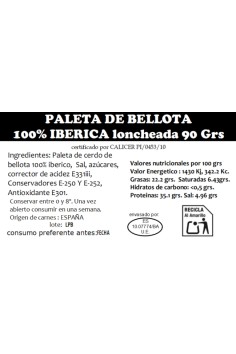 Paleta de Bellota 100% Ibérica 2