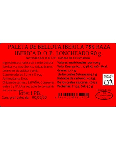 OFFER !! Acorn-fed Iberian Shoulder D.O.-...