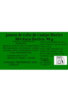 Jamón Cebo Campo Ibérico 2