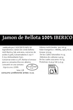 Jamón de Bellota 100% Ibérico 2